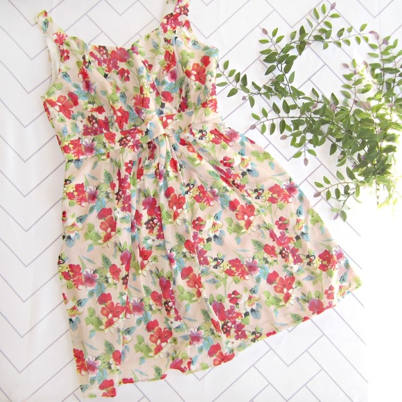 Jessica London Dresses & Skirts - Jessica London Blush Watercolor Floral Dress sz 22